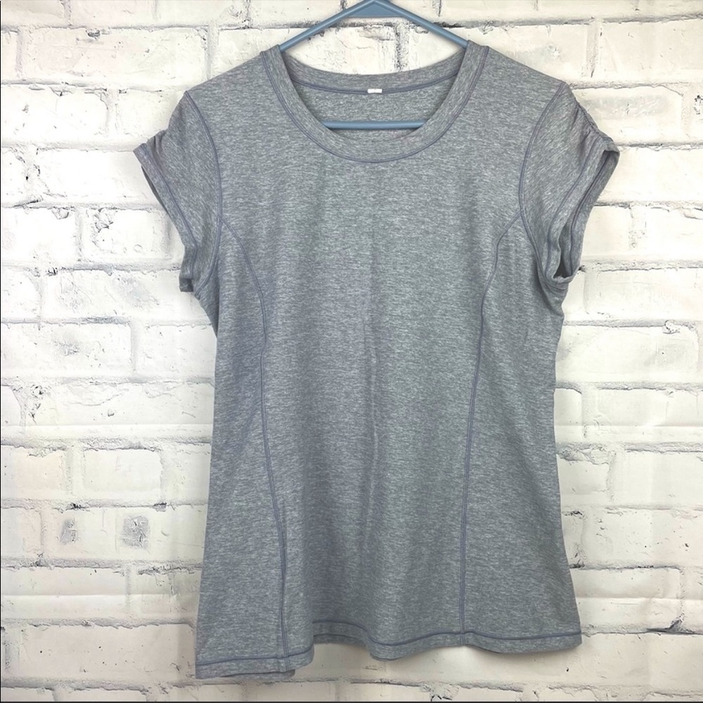Lululemon Athletica Womens Another Mile Short Sleeve Shirt Medium
